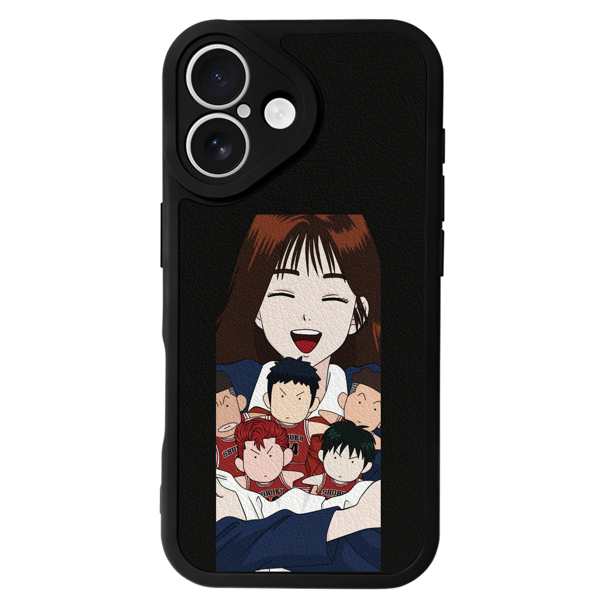 （画像用） SLAM DUNK／スラムダンク 【iPhone 16シリーズ対応】シリコンスマホケース（レザー調） 材質：シリコン
